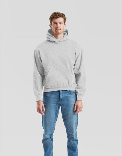 Fruit Of The Loom 62278 FOTL Supercotton Hooded Sweat - Athletic Heather