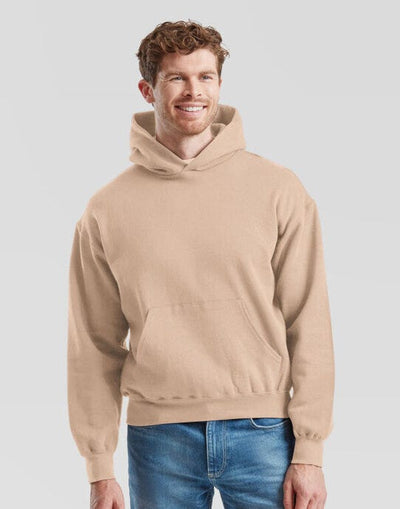 Fruit Of The Loom 62278 FOTL Supercotton Hooded Sweat - Desert Sand