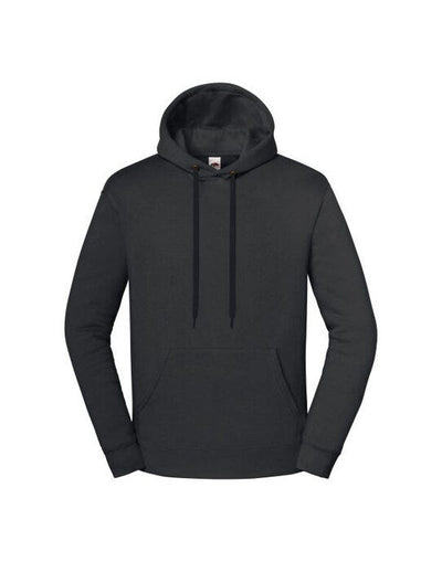 Fruit Of The Loom 62284 FOTL Iconic Premium Hooded Sweat - Light Graphite