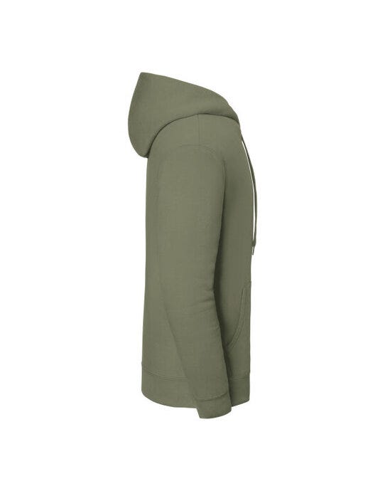 Fruit Of The Loom 62284 FOTL Iconic Premium Hooded Sweat - Classic Olive