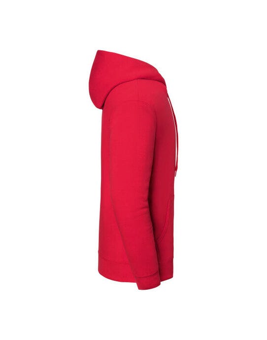 Fruit Of The Loom 62284 FOTL Iconic Premium Hooded Sweat - Red