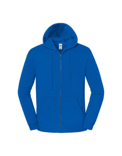 Fruit Of The Loom 62286 FOTL Iconic Premium Hooded Sweat Jacket - Royal