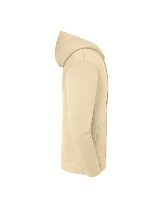 Fruit Of The Loom 62286 FOTL Iconic Premium Hooded Sweat Jacket - Desert Sand