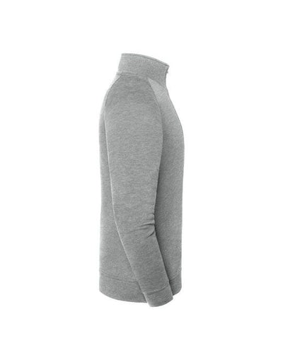 Fruit Of The Loom 62288 FOTL Iconic Premium Zip Neck Sweat - Athletic Heather