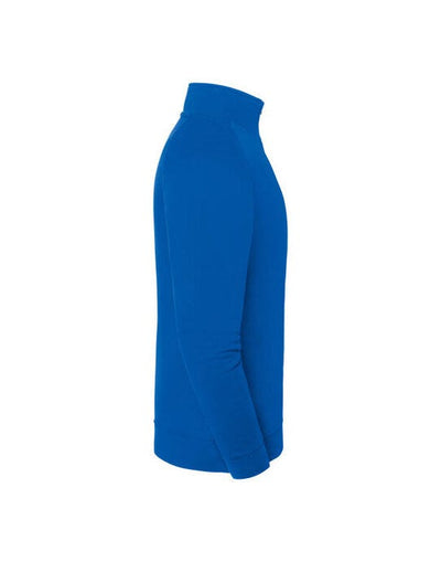 Fruit Of The Loom 62288 FOTL Iconic Premium Zip Neck Sweat - Royal