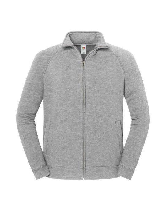 Fruit Of The Loom 62290 FOTL Iconic Premium Sweat Jacket - Athletic Heather