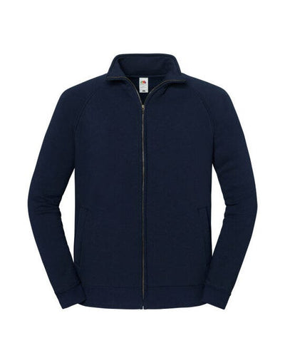 Fruit Of The Loom 62290 FOTL Iconic Premium Sweat Jacket - Deep Navy