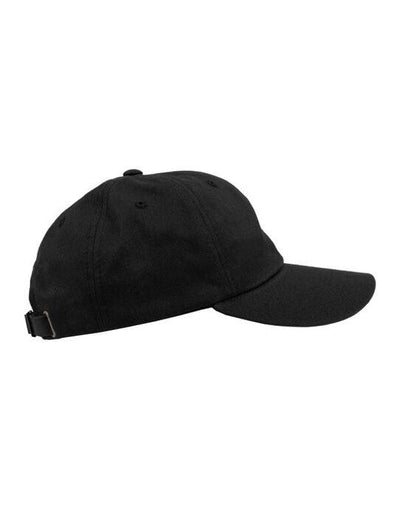 Flexfit 6245CM Low Profile Cotton Twill Cap - Black