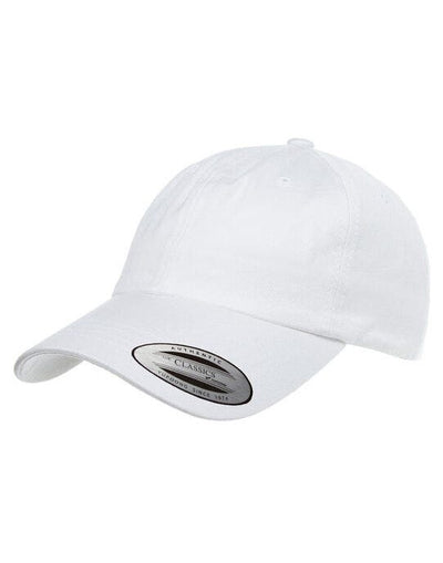 Flexfit 6245CM Low Profile Cotton Twill Cap - White