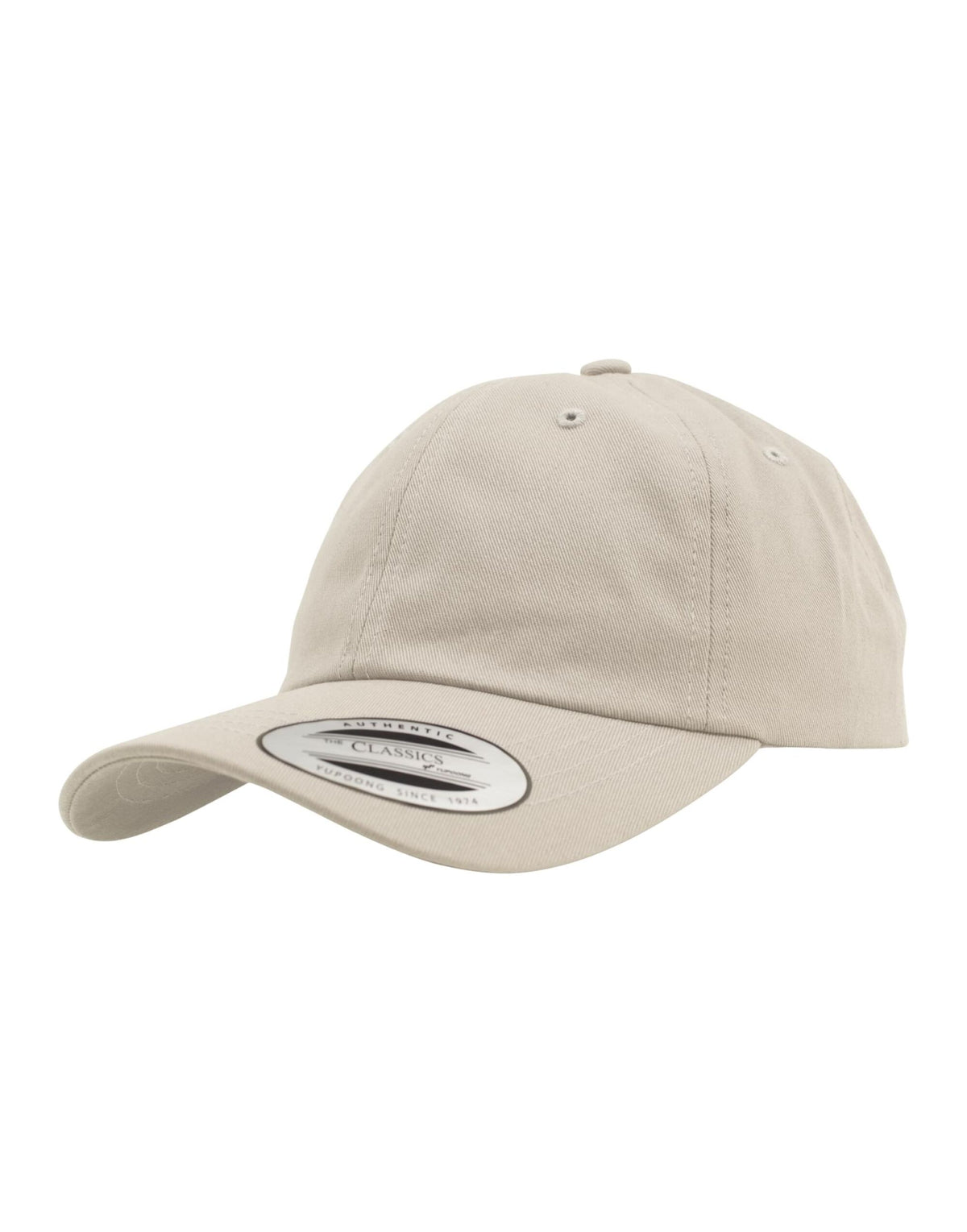 Flexfit 6245CM Low Profile Cotton Twill Cap - Stone