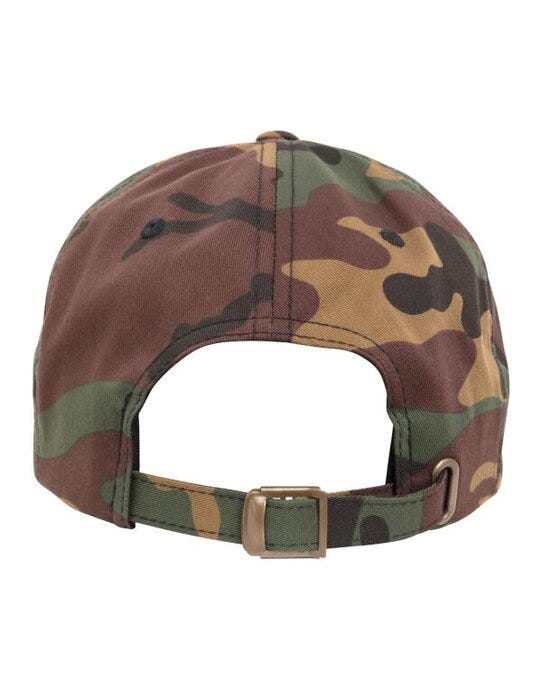 Flexfit 6245CM Low Profile Cotton Twill Cap - Green Camo