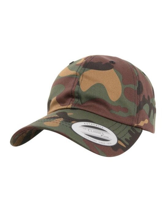 Flexfit 6245CM Low Profile Cotton Twill Cap - Green Camo