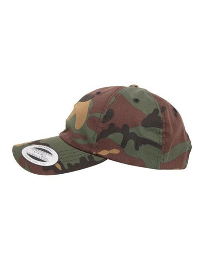 Flexfit 6245CM Low Profile Cotton Twill Cap - Green Camo