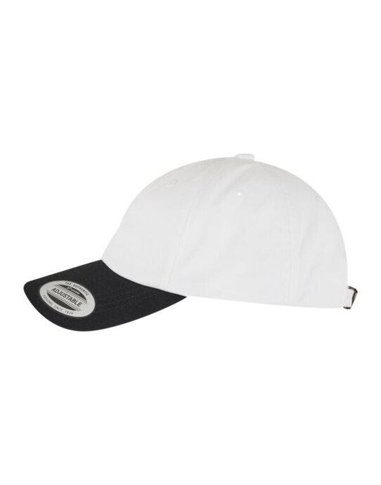 Flexfit 6245CMT Low Profile 2-Toned Classic Cap - White/Black