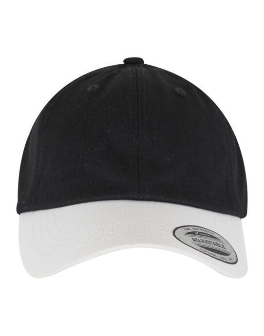 Flexfit 6245CMT Low Profile 2-Toned Classic Cap - Black/White