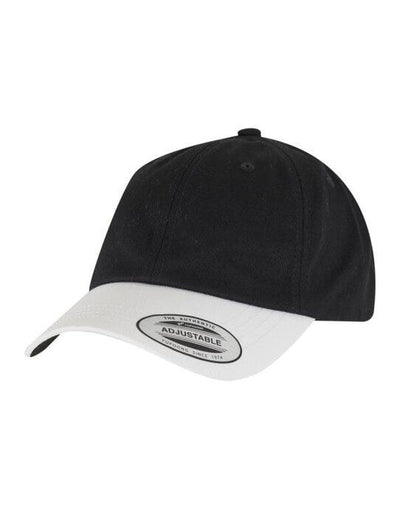 Flexfit 6245CMT Low Profile 2-Toned Classic Cap - Black/White