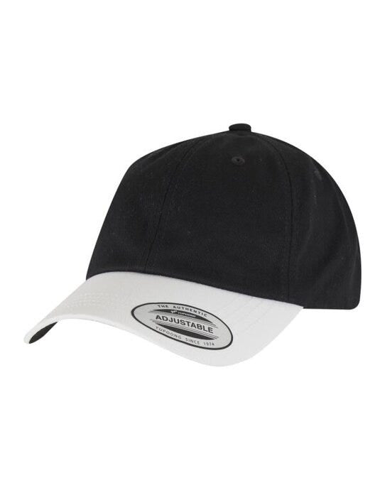 Flexfit 6245CMT Low Profile 2-Toned Classic Cap - Black/White