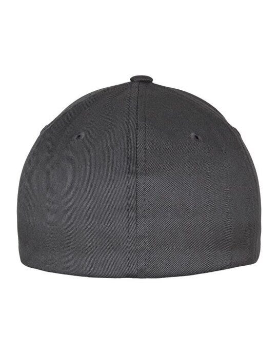 Flexfit 6277 Wooly Combed Cap - Dark Grey