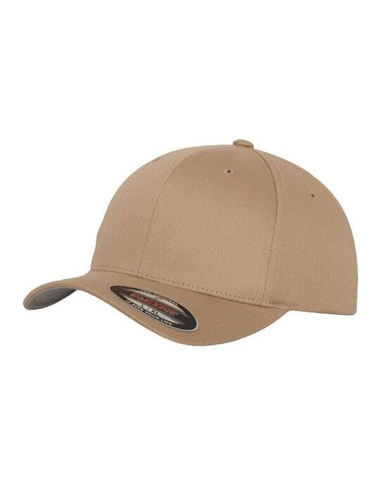 Flexfit 6277 Wooly Combed Cap - Khaki