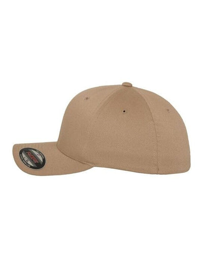 Flexfit 6277 Wooly Combed Cap - Khaki