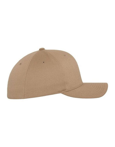 Flexfit 6277 Wooly Combed Cap - Khaki