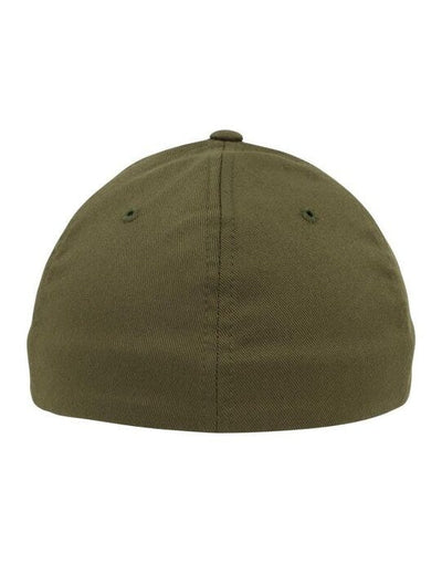 Flexfit 6277 Wooly Combed Cap - Olive