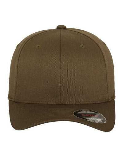 Flexfit 6277 Wooly Combed Cap - Olive