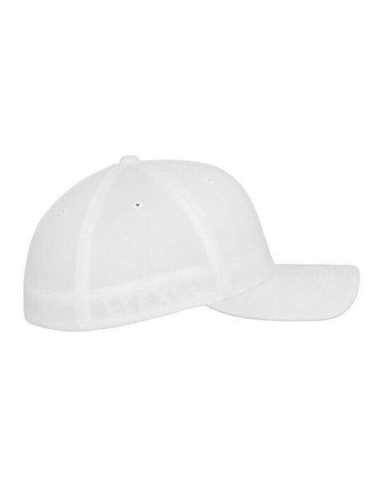 Flexfit 6277 Wooly Combed Cap - White