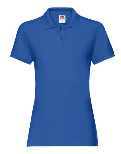 Fruit Of The Loom 63030 FOTL Ladies Premium Polo - Royal