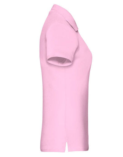 Fruit Of The Loom 63030 FOTL Ladies Premium Polo - Light Pink