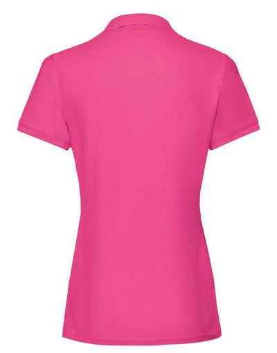 Fruit Of The Loom 63030 FOTL Ladies Premium Polo - Fuchsia