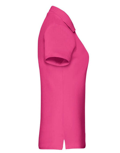Fruit Of The Loom 63030 FOTL Ladies Premium Polo - Fuchsia