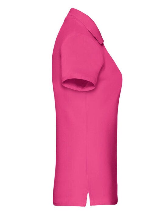 Fruit Of The Loom 63030 FOTL Ladies Premium Polo - Fuchsia
