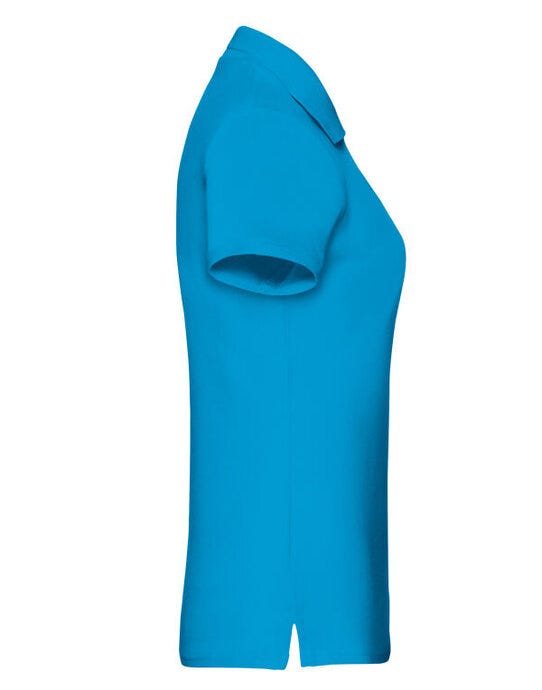 Fruit Of The Loom 63030 FOTL Ladies Premium Polo - Azure Blue