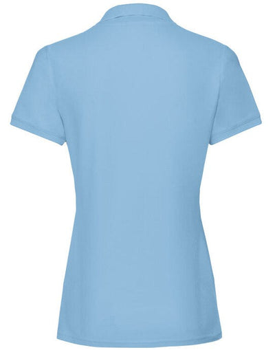 Fruit Of The Loom 63030 FOTL Ladies Premium Polo - Sky Blue
