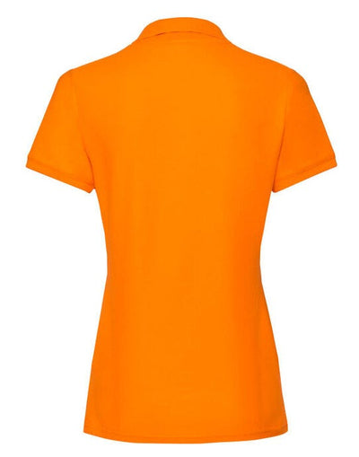 Fruit Of The Loom 63030 FOTL Ladies Premium Polo - Orange