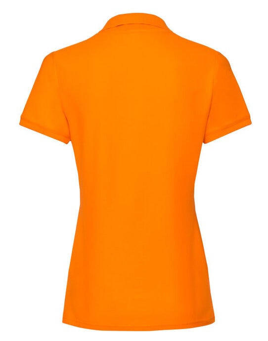 Fruit Of The Loom 63030 FOTL Ladies Premium Polo - Orange