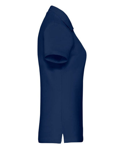 Fruit Of The Loom 63030 FOTL Ladies Premium Polo - Navy Blue