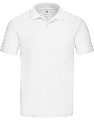 Fruit Of The Loom 63050 FOTL Original Polo - White