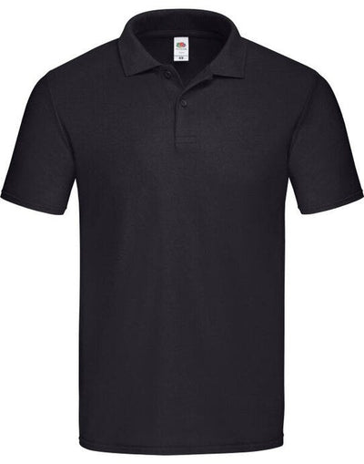 Fruit Of The Loom 63050 FOTL Original Polo - Black
