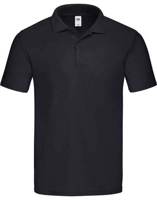 Fruit Of The Loom 63050 FOTL Original Polo - Black