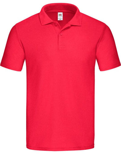 Fruit Of The Loom 63050 FOTL Original Polo - Red