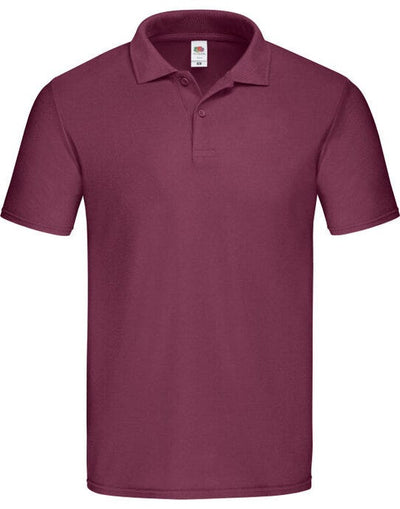 Fruit Of The Loom 63050 FOTL Original Polo - Burgundy