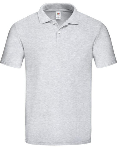 Fruit Of The Loom 63050 FOTL Original Polo - Heather Grey