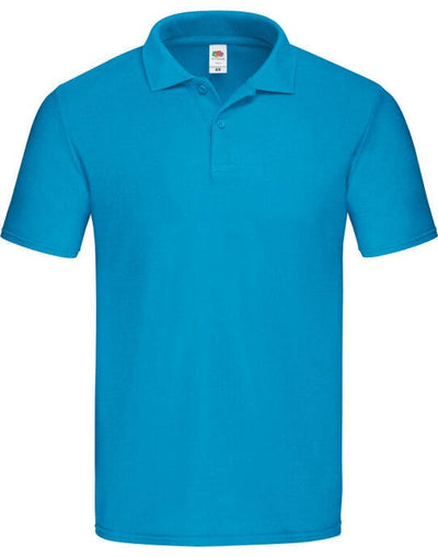 Fruit Of The Loom 63050 FOTL Original Polo - Azure Blue