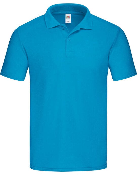 Fruit Of The Loom 63050 FOTL Original Polo - Azure Blue