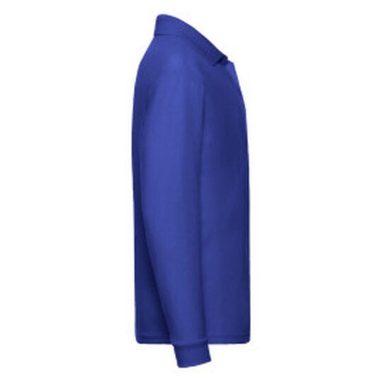 Fruit Of The Loom 63201 FOTL Kids 65/35 Long Sleeve Polo - Royal