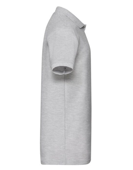 Fruit Of The Loom 63204 FOTL Mens 65/35 Heavy Polo - Heather Grey