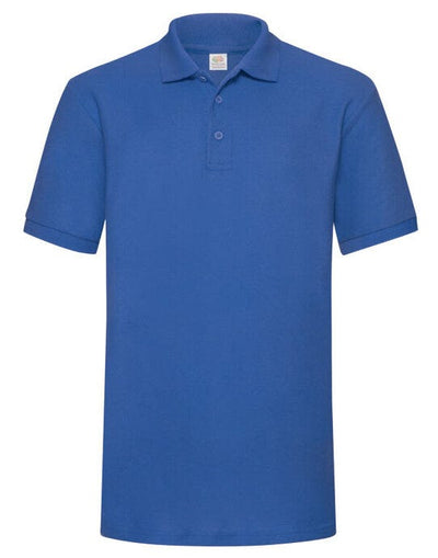 Fruit Of The Loom 63204 FOTL Mens 65/35 Heavy Polo - Royal