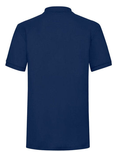 Fruit Of The Loom 63204 FOTL Mens 65/35 Heavy Polo - Navy Blue